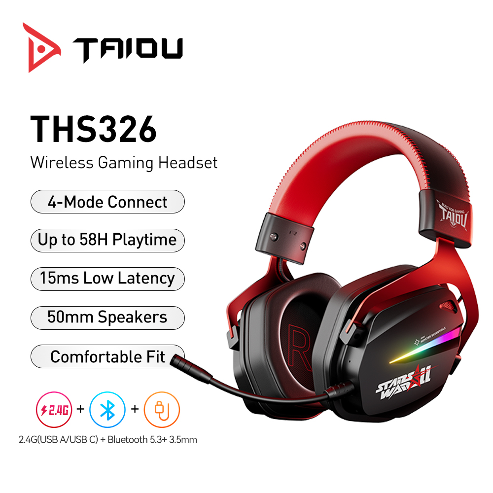 Audio Music Grading - TAIDU THS326 Pro-Grade Esports Gaming Headset