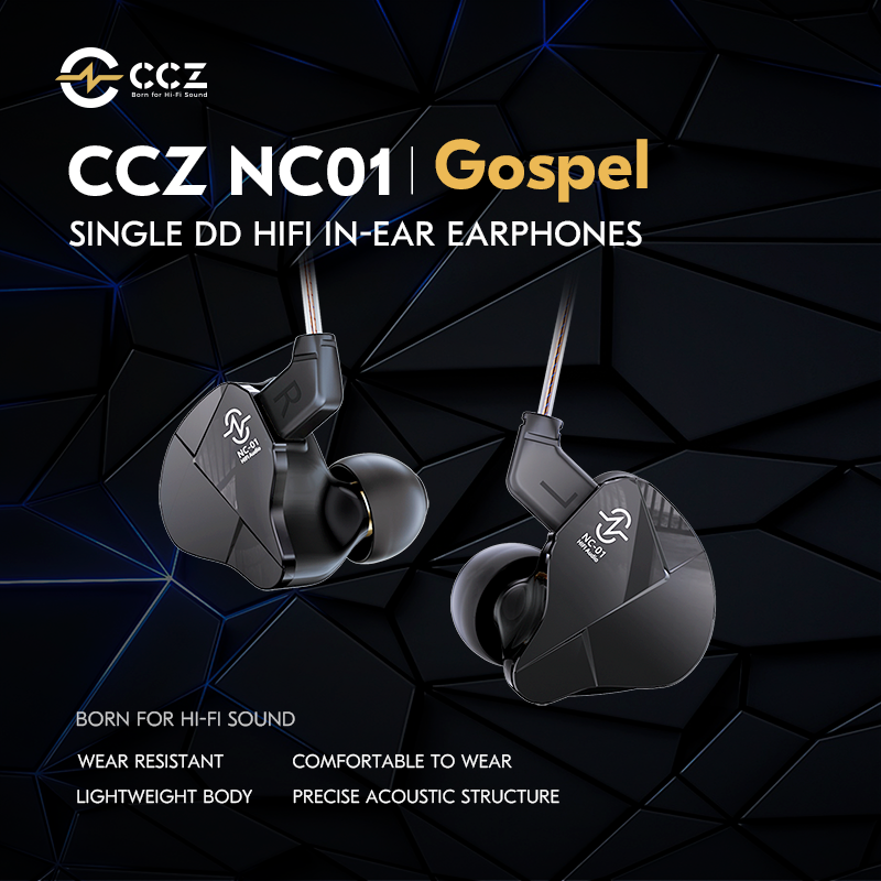 Audio Music Grading - CCZ NC01 Single Dynamic Driver Hi-Fi