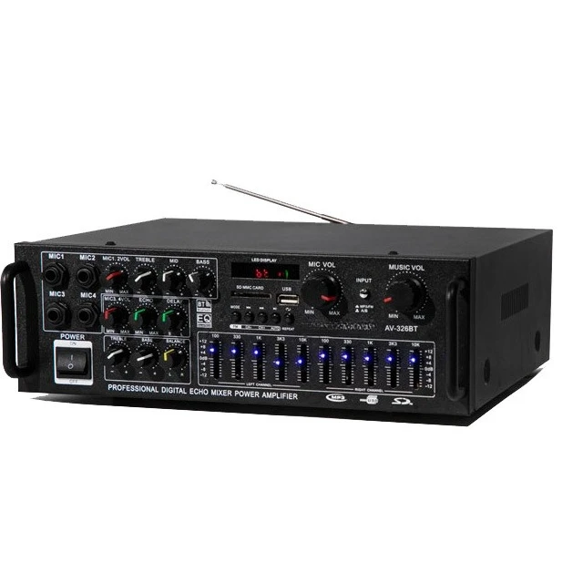 Audio Music Equalizer - Good High-power Household Power Amplifier 12V/220V
