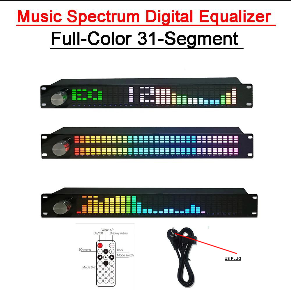 1.5U Music Spectrum Digital Eq - Audio Music Equalizer incelemesi ve fiyatı