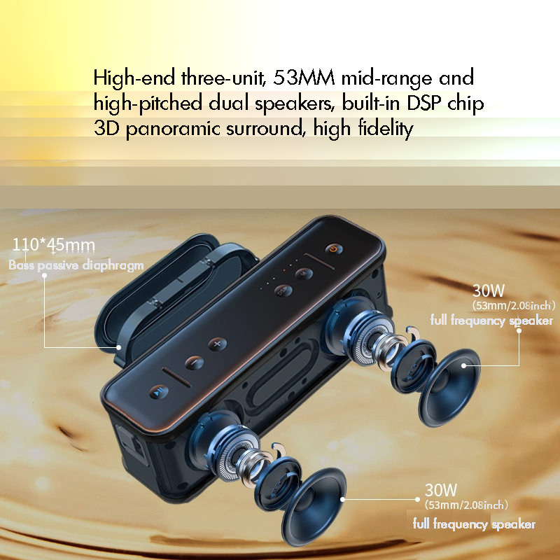 Wireless Bluetooth Speaker Hig - Audio Music Grading incelemesi ve fiyatı