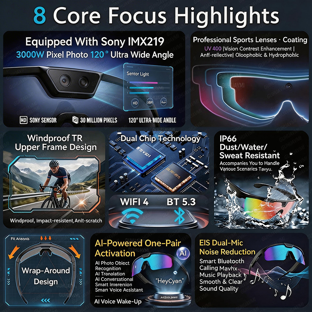 Photochromic Smart Glasses 120 - Mix Audio Music incelemesi ve fiyatı