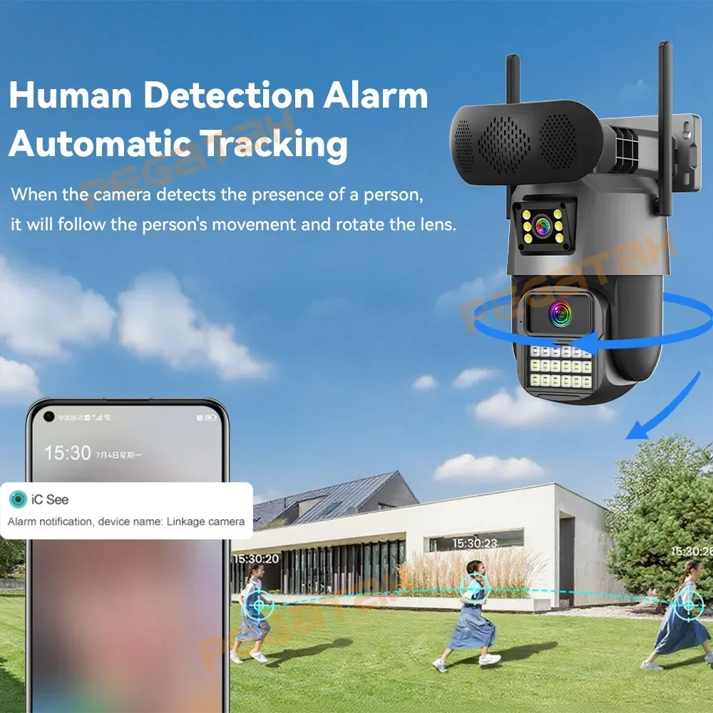 8MP Outdoor Security Camera wi - Audiovision Music Player incelemesi ve fiyatı