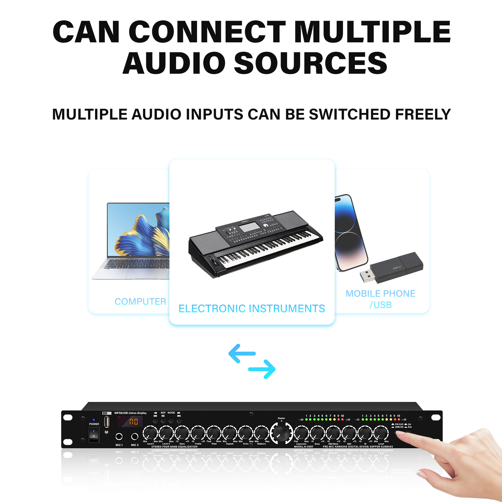 Stage Performance Display Digi - Audio Music Equalizer incelemesi ve fiyatı