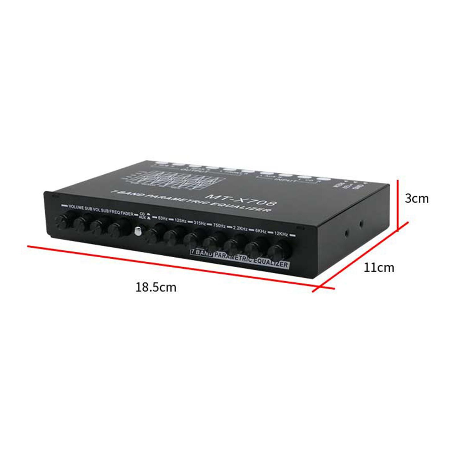 7 Band EQ Equalizer DC 12V Sub - Audio Music Equalizer incelemesi ve fiyatı