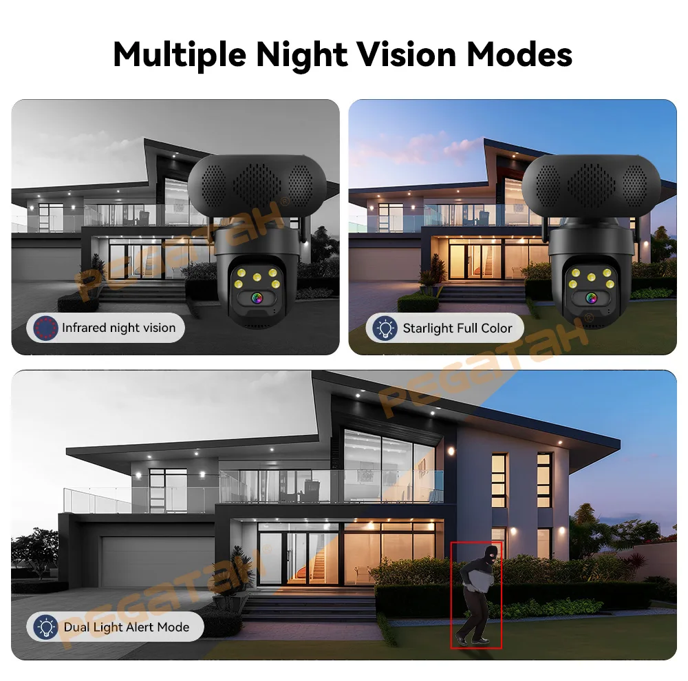 5MP IP Camera Outdoor 2.4G WiF - Audiovision Music Player incelemesi ve fiyatı