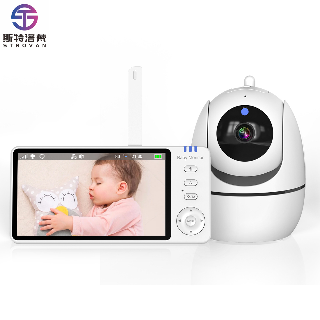 720P HD Wireless Video Baby  5 - Audiovision Music Player incelemesi ve fiyatı