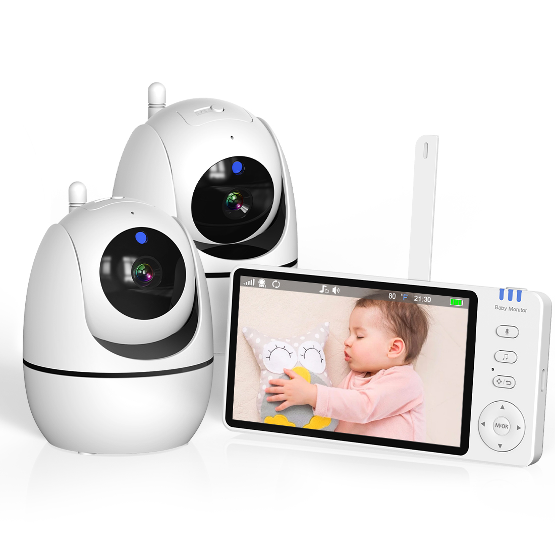 720P HD Wireless Video Baby  5 - Audiovision Music Player incelemesi ve fiyatı