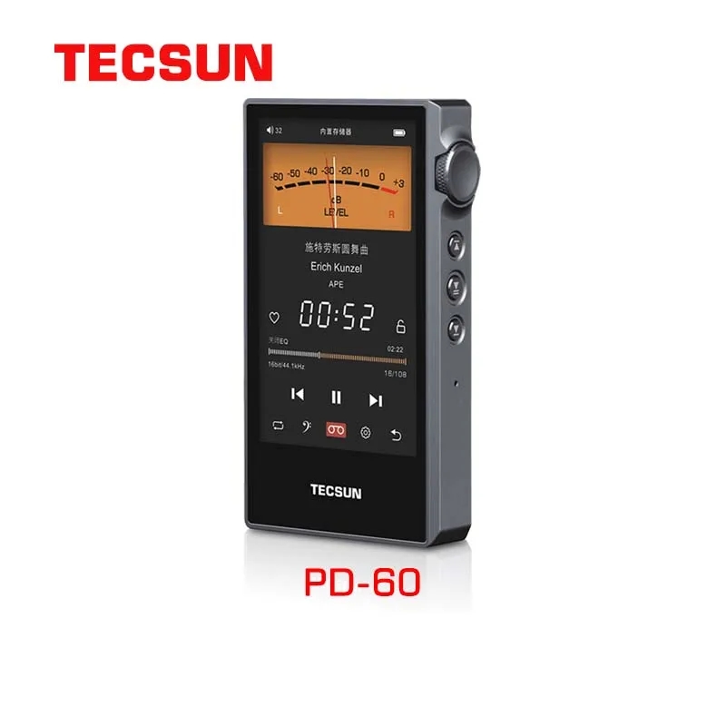 Tecsun PD-60 4 inch IPS touch  - Audio Music Equalizer incelemesi ve fiyatı