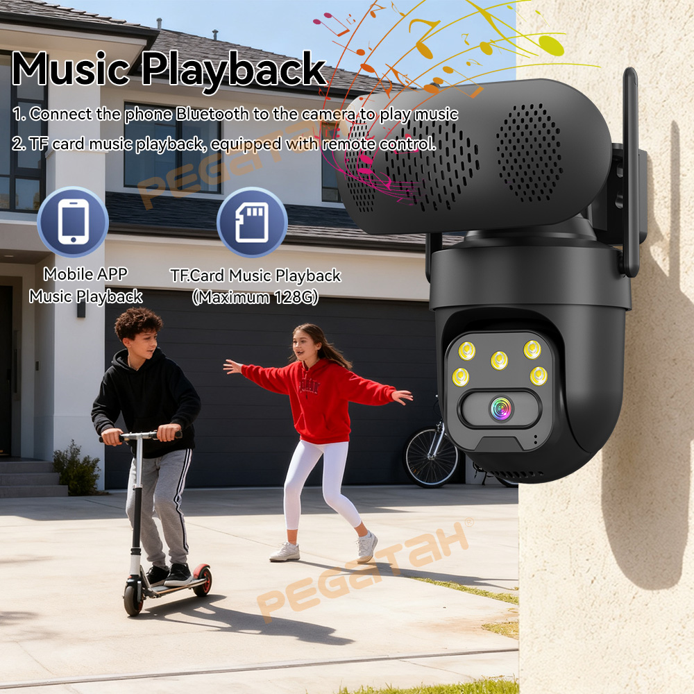 8MP WiFi IP Camera with Music  - Audiovision Music Player incelemesi ve fiyatı