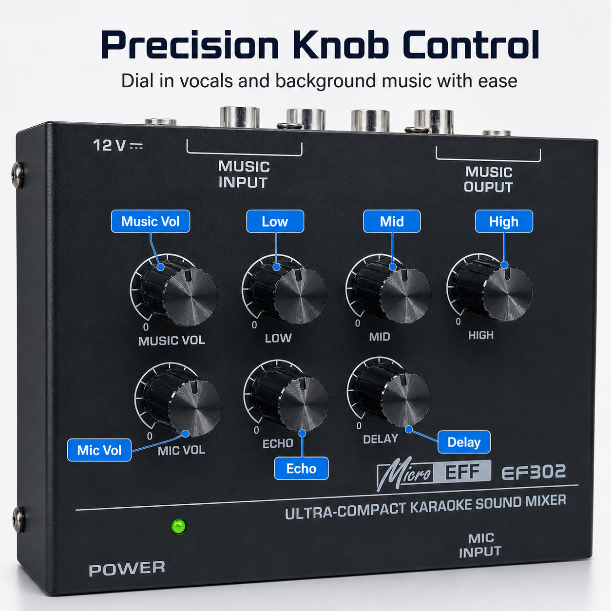 Mini Karaoke Audio Mixer EF302 - Mix Audio Music incelemesi ve fiyatı