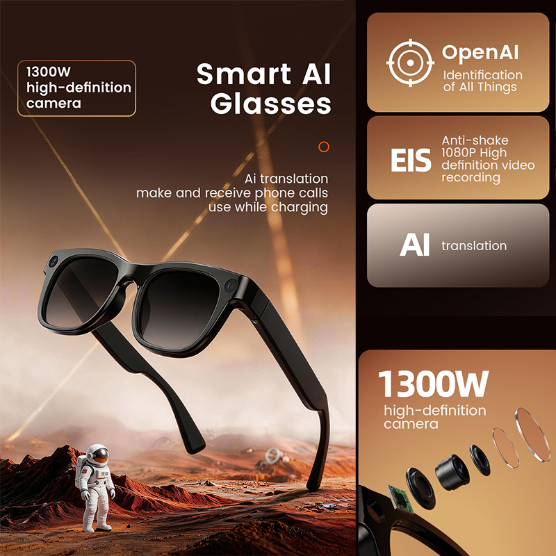 1300W HD Camera Smart AI Glass - Mix Audio Music incelemesi ve fiyatı