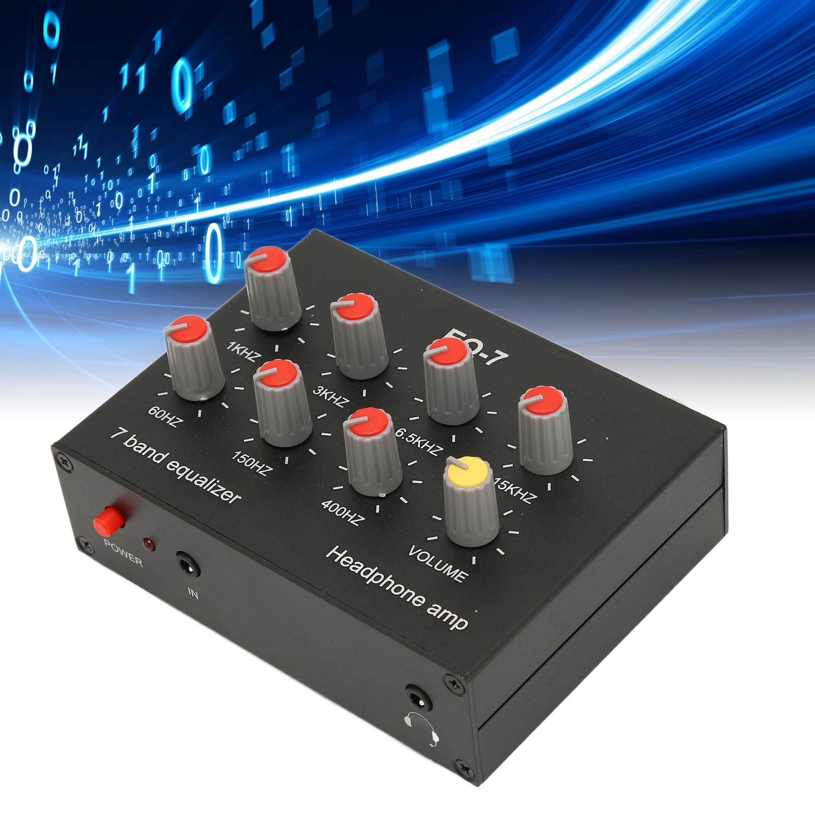 7 Band Sound Equalizer RCA Out - Audio Music Equalizer incelemesi ve fiyatı