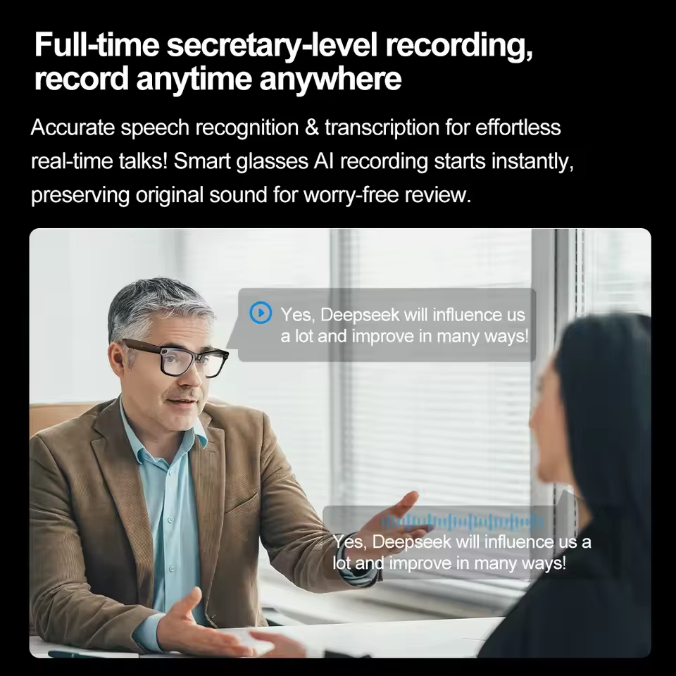2026 New AI Smart Glasses with - Mix Audio Music incelemesi ve fiyatı