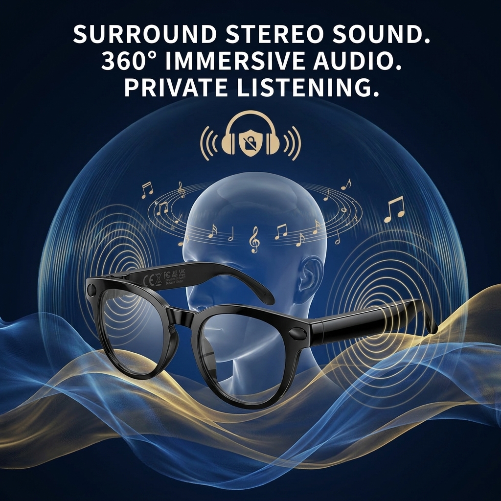 2026 New AI Smart Glasses with - Mix Audio Music incelemesi ve fiyatı
