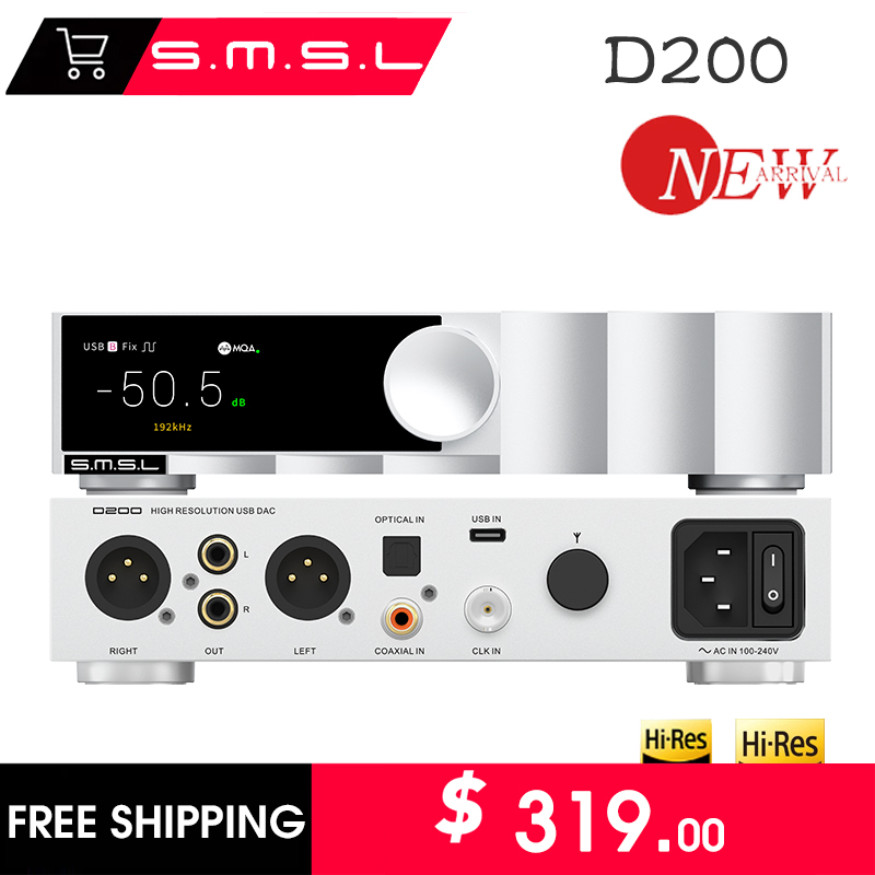 SMSL D200 Digital Audio Decode - Audio Music Grading incelemesi ve fiyatı