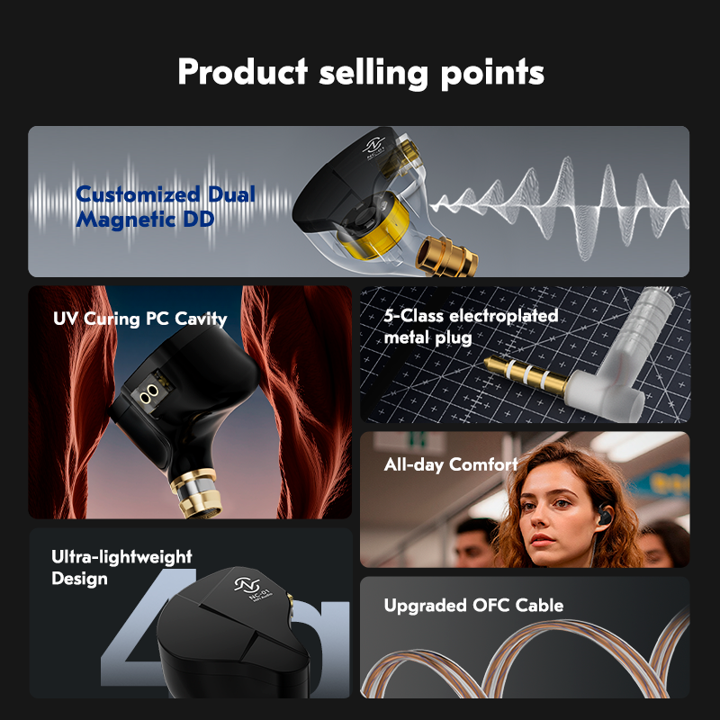 CCZ NC01 Single Dynamic Driver - Audio Music Grading incelemesi ve fiyatı
