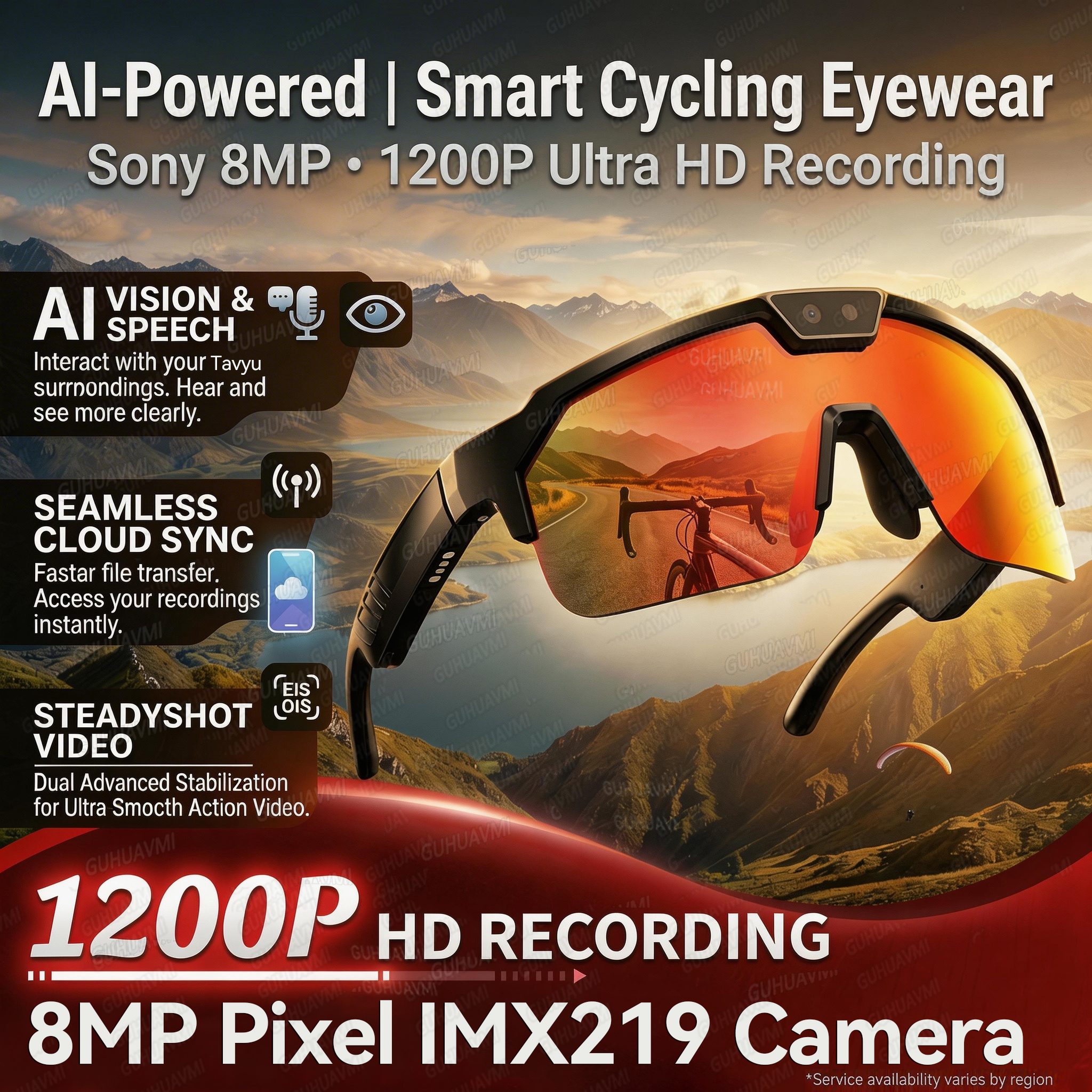 2026New AI Smart Glasses 1200P - Mix Audio Music incelemesi ve fiyatı