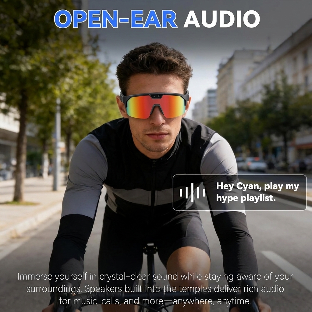 2026New AI Smart Glasses 1200P - Mix Audio Music incelemesi ve fiyatı