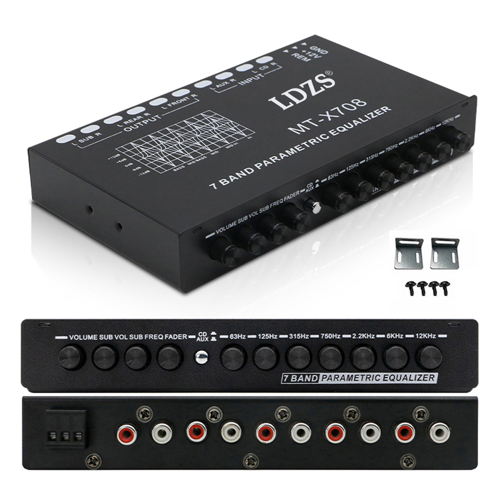 Professional 7 Band Car Equali - Audio Music Equalizer incelemesi ve fiyatı
