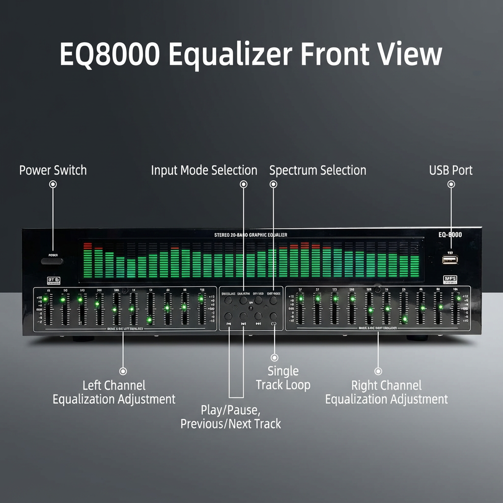 Professional Digital Audio Dec - Audio Music Equalizer incelemesi ve fiyatı