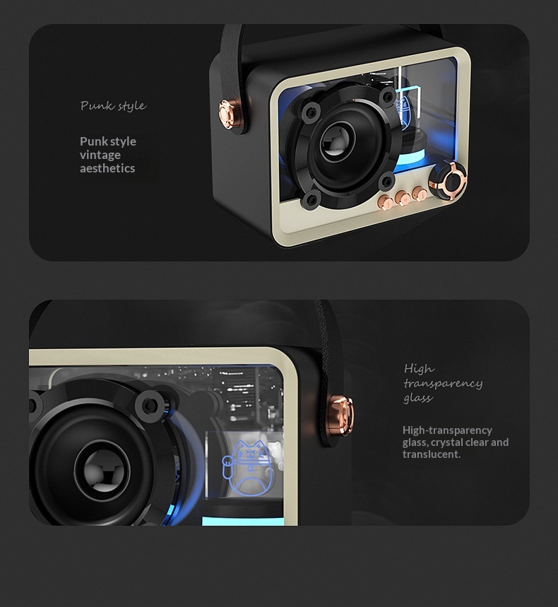 Transparent Wireless Speaker M - Audio Music Equalizer incelemesi ve fiyatı